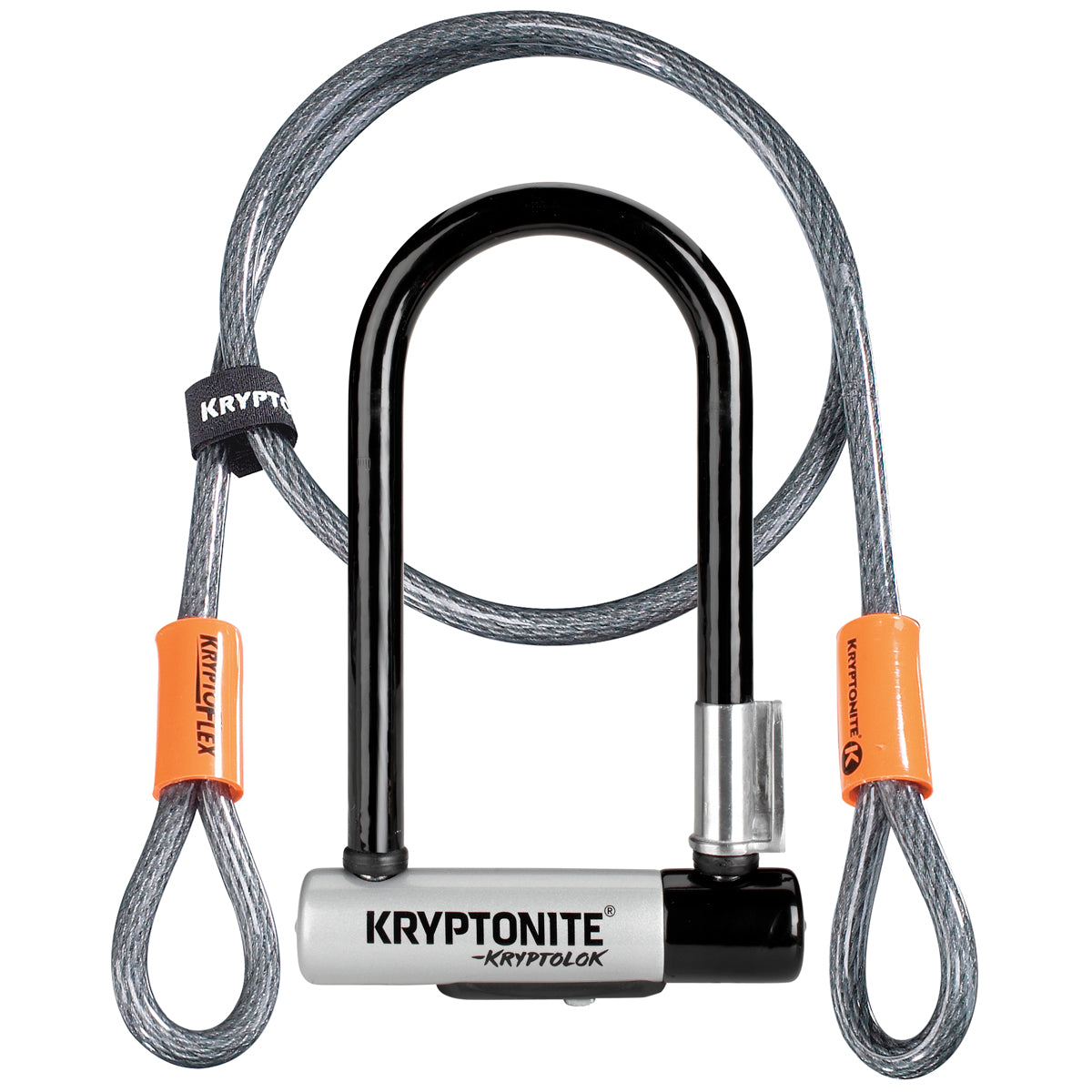 U-lukko Kryptonite Mini 7 sis. lukkovaijerin