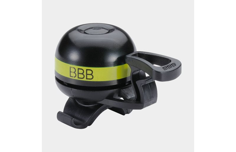 BBB Soittokello Deluxe Easyfit Musta/Sinappi